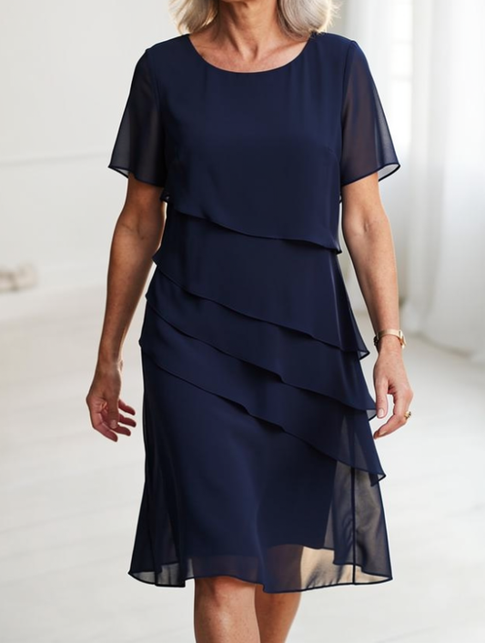 Renata | Vestido Vaporoso con Volantes