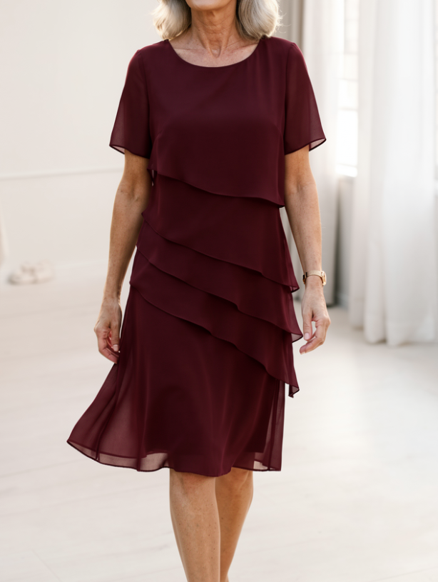 Renata | Vestido Vaporoso con Volantes