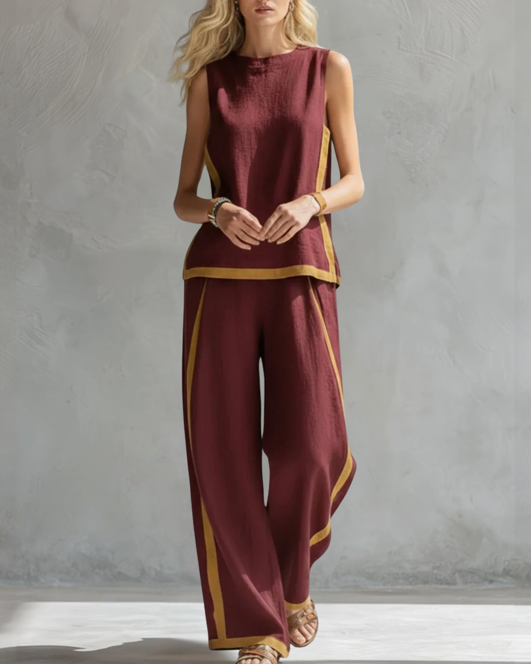 Nour | Conjunto Casual de Dos Piezas