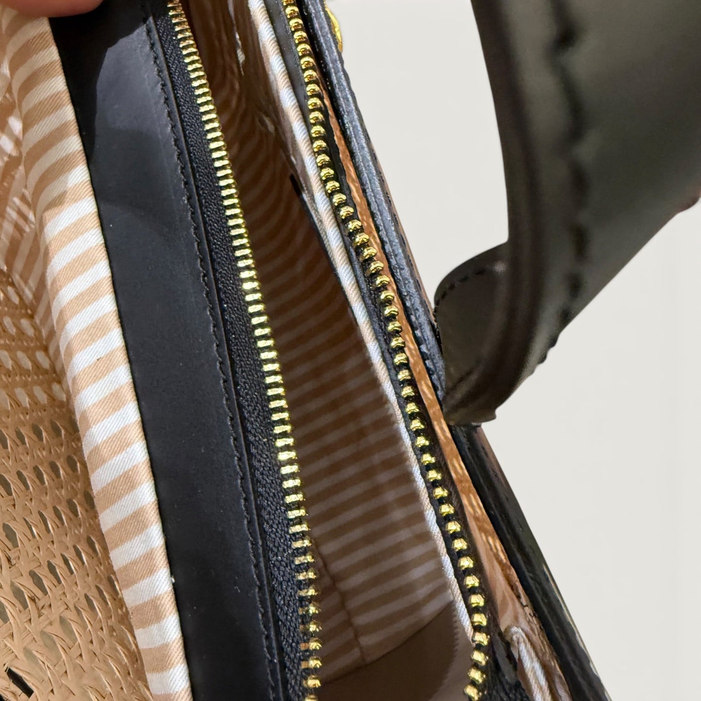 Ibiza | Mini Tote de Rattan Negro