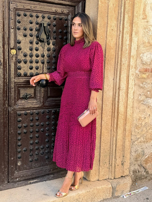 Magnolia - Vestido Midi Buganvilla