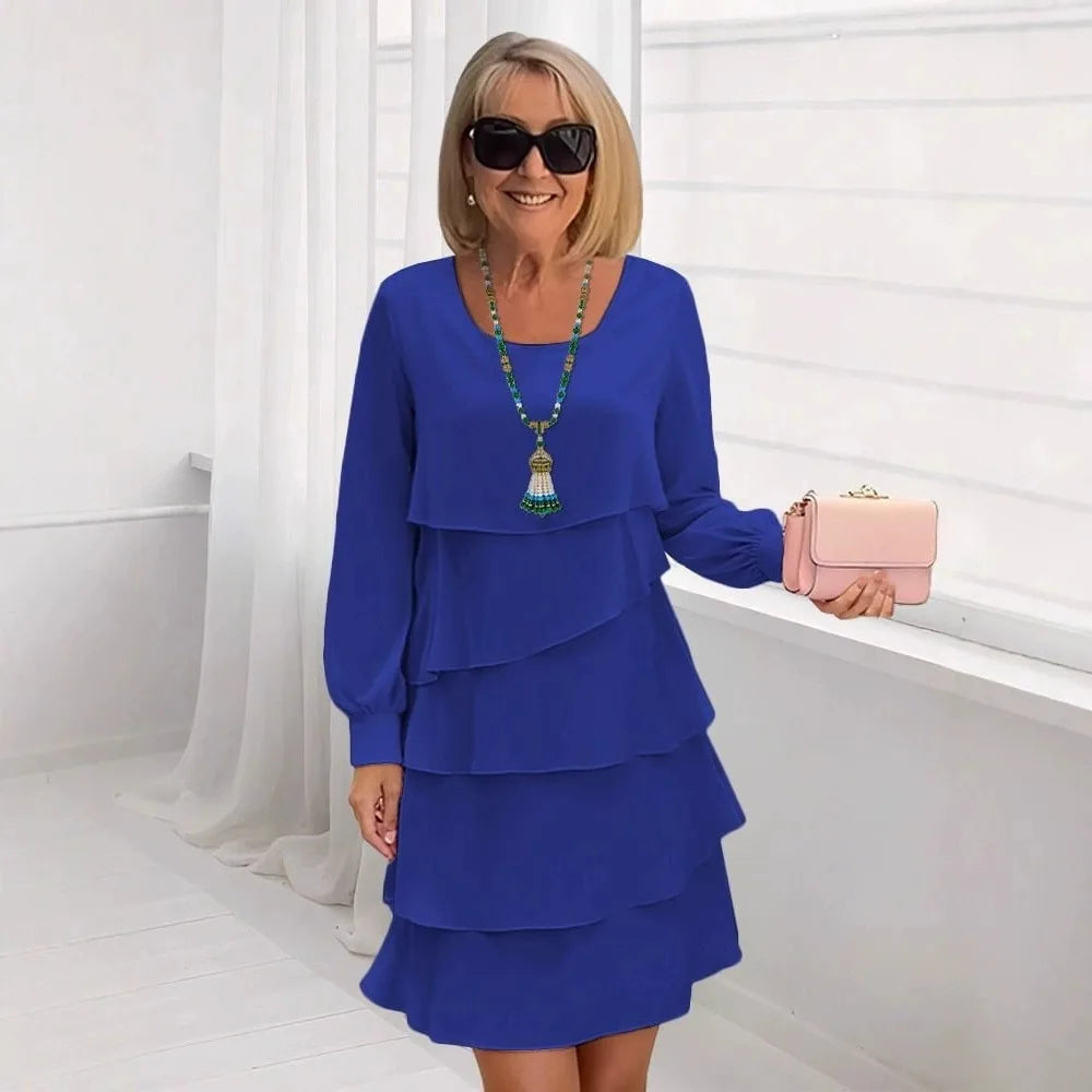 Ariadna | Vestido Vaporoso con Volantes