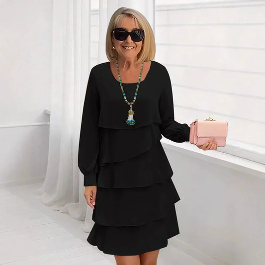 Ariadna | Vestido Vaporoso con Volantes