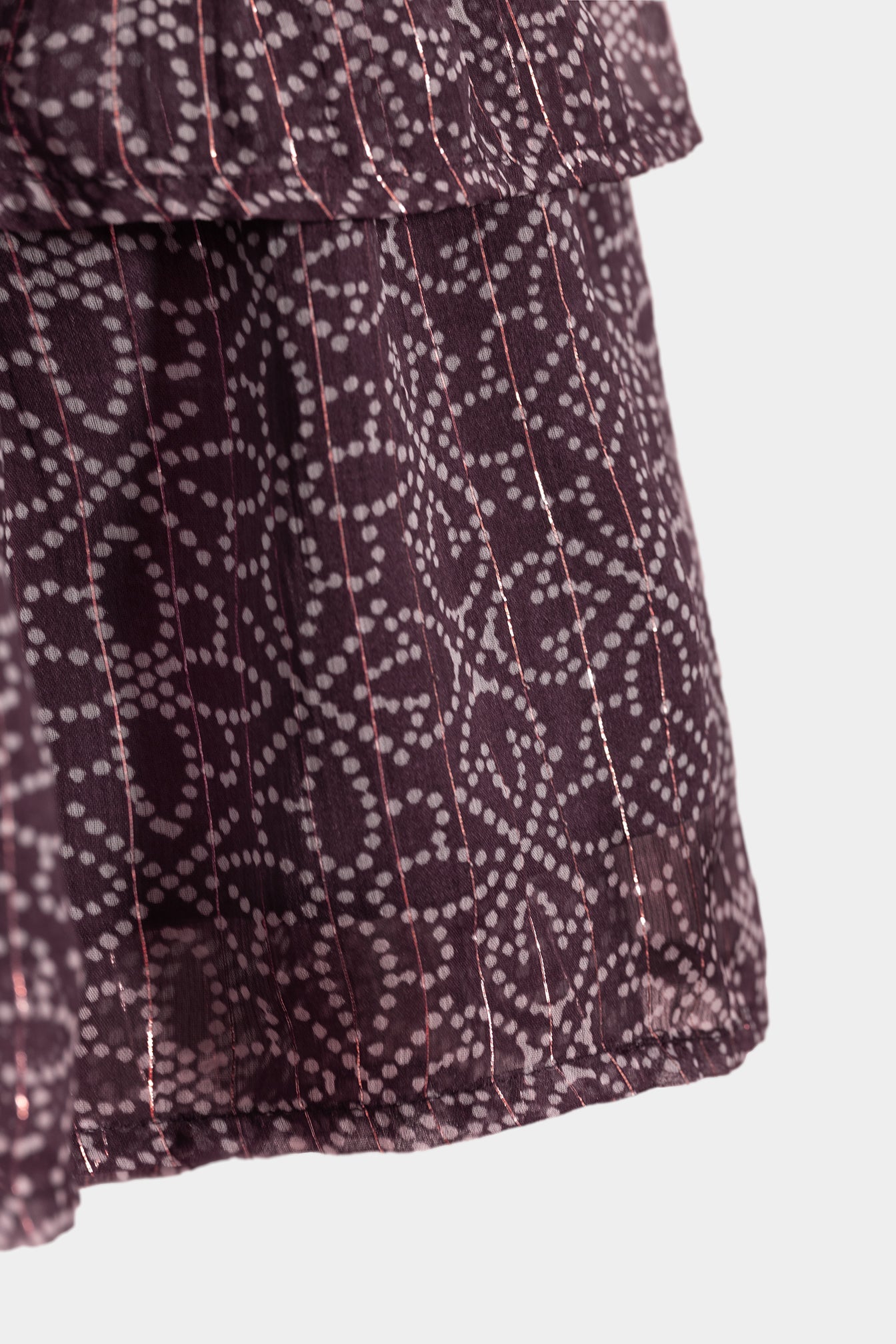 Nala | Minifalda Fruncida Estampada