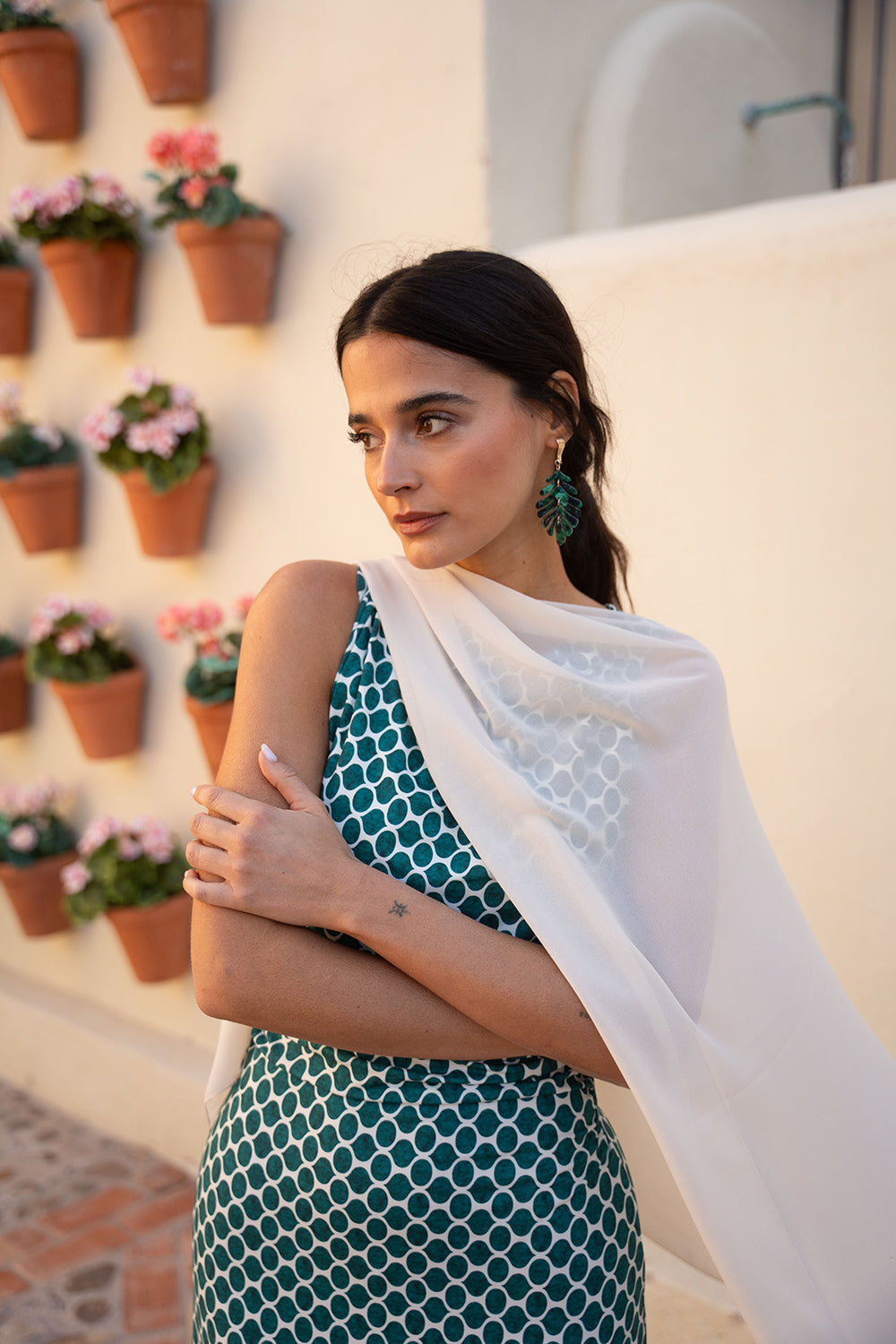 Irene | Vestido Vaporoso de Feria