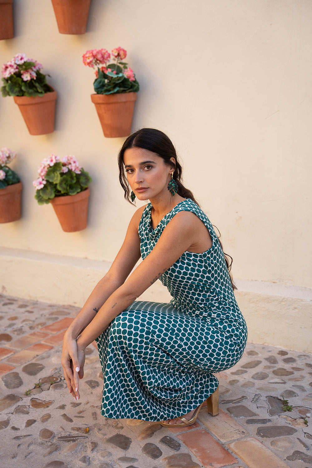 Irene | Vestido Vaporoso de Feria
